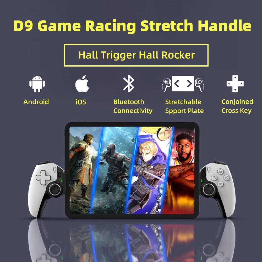 Gaming Accessories For Android - D9 tablette contrôleur poignée sans fil