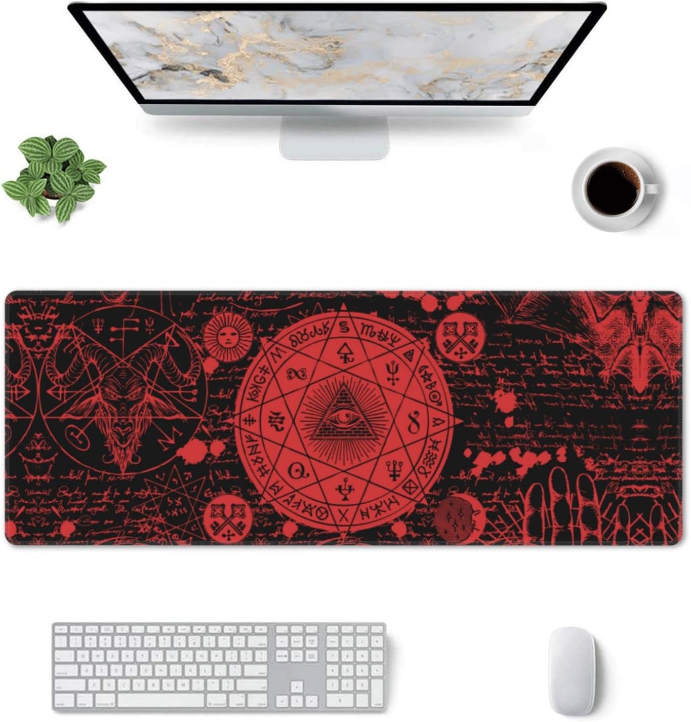 Vintage Gaming Accessories - Tapis de souris XL vintage gothique