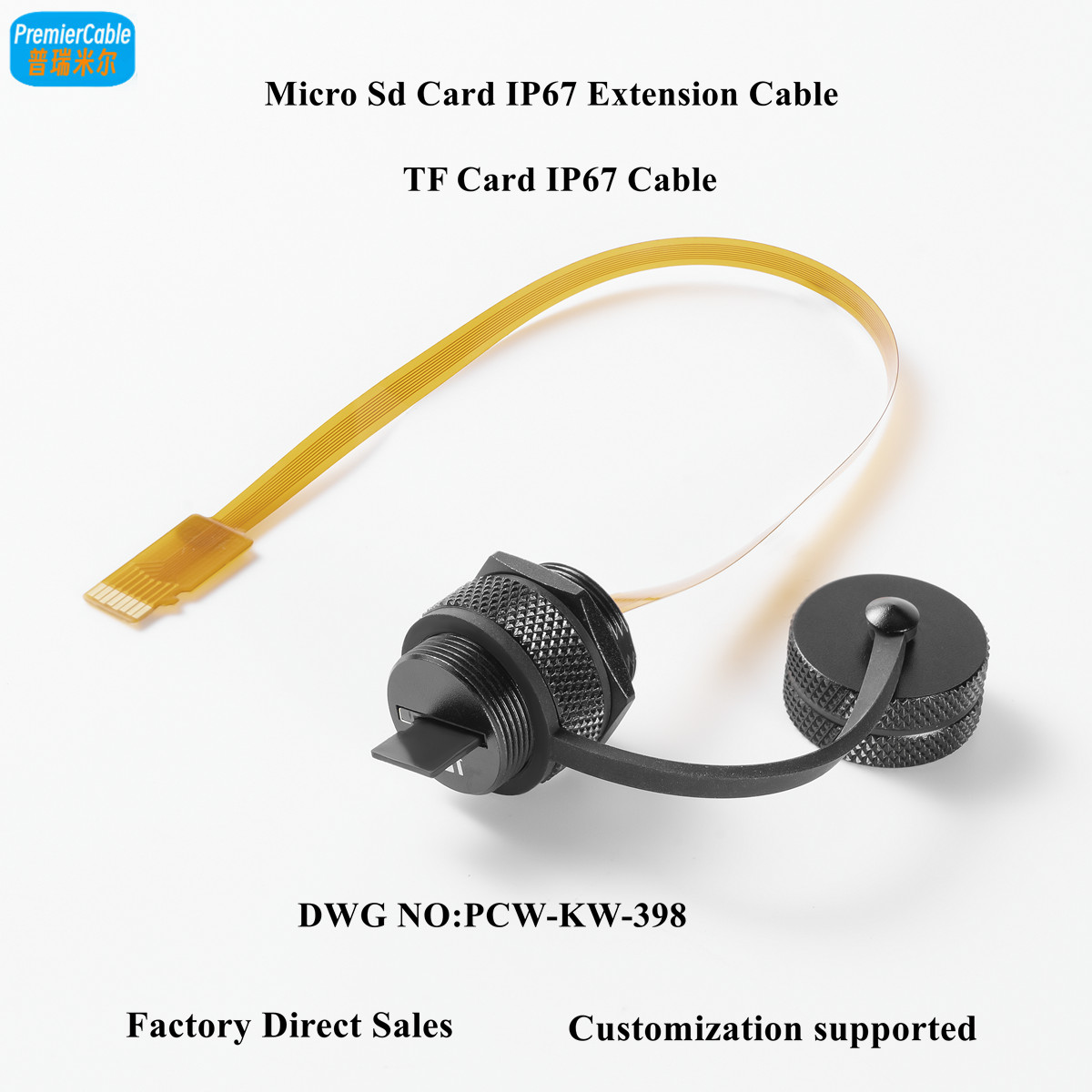 Pcie Extension Cable - Câble d'extension de carte Micro SD(TF)