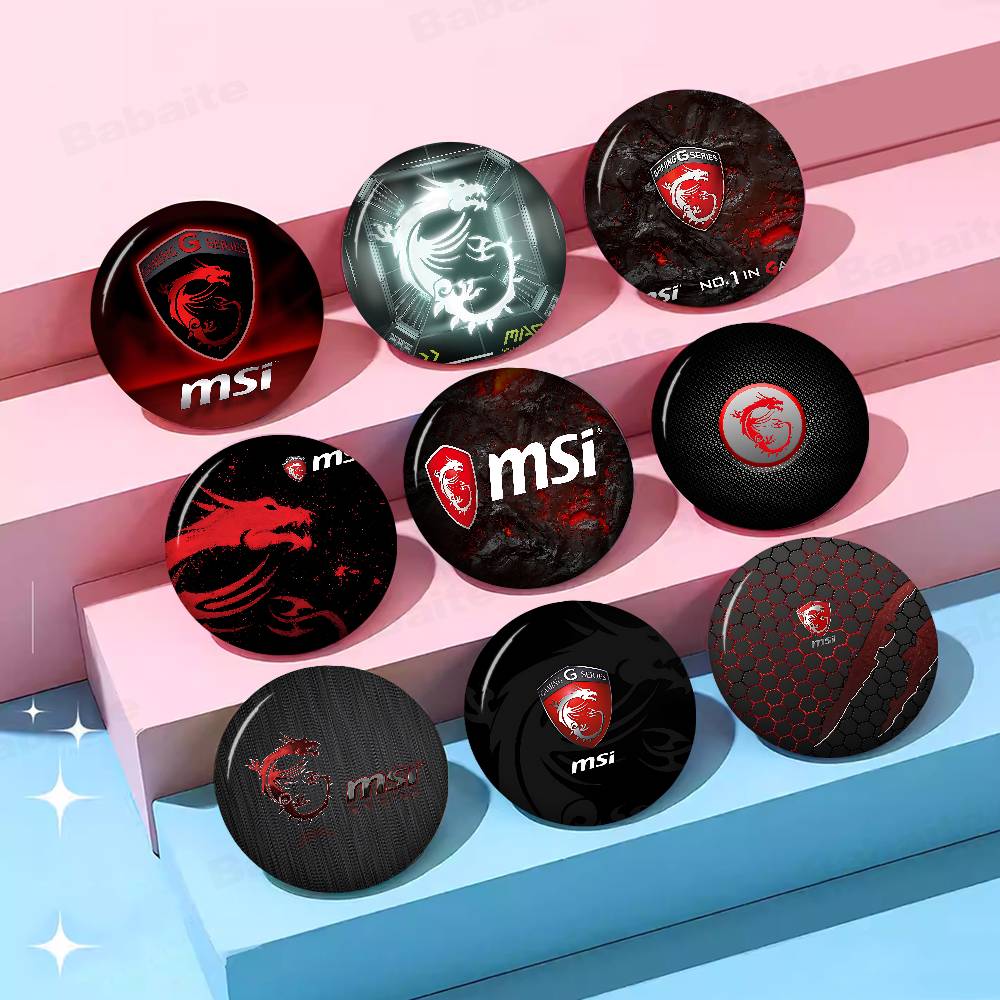 Gaming Accessories Japan - Broche artisanale Gaming Dragon-MSI Anime pour