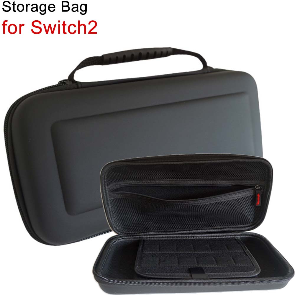 Gaming Accessories Bag - Sac de rangement noir pour Console