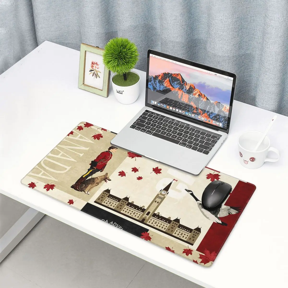 Grand tapis de souris avec dra - Gaming Accessories Canada avis et prix