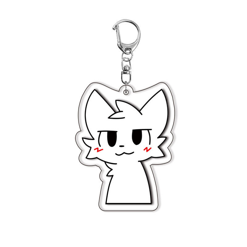 Porte-clés chat noir et blanc  - Gaming Accessories Bag avis et prix