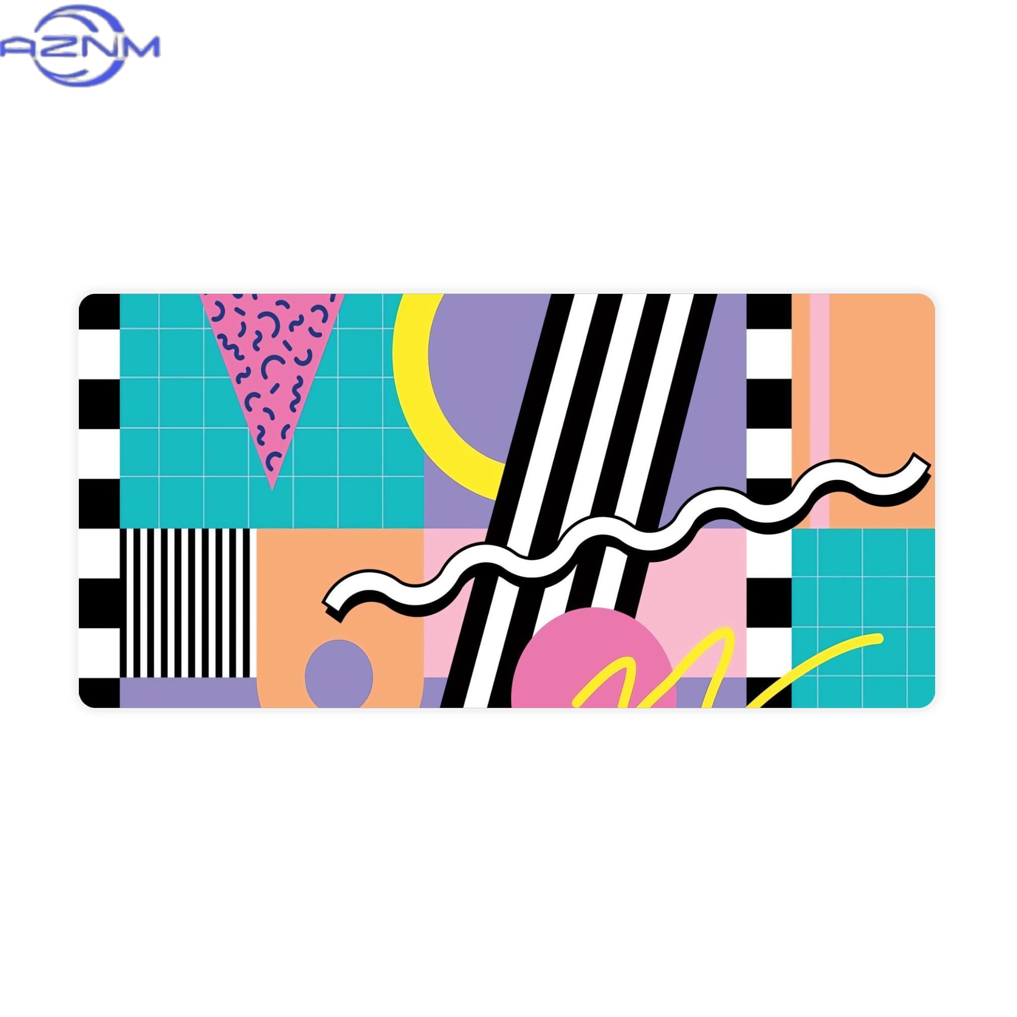 Tapis de bureau motif Memphis  - Desk Corner Mat avis et prix