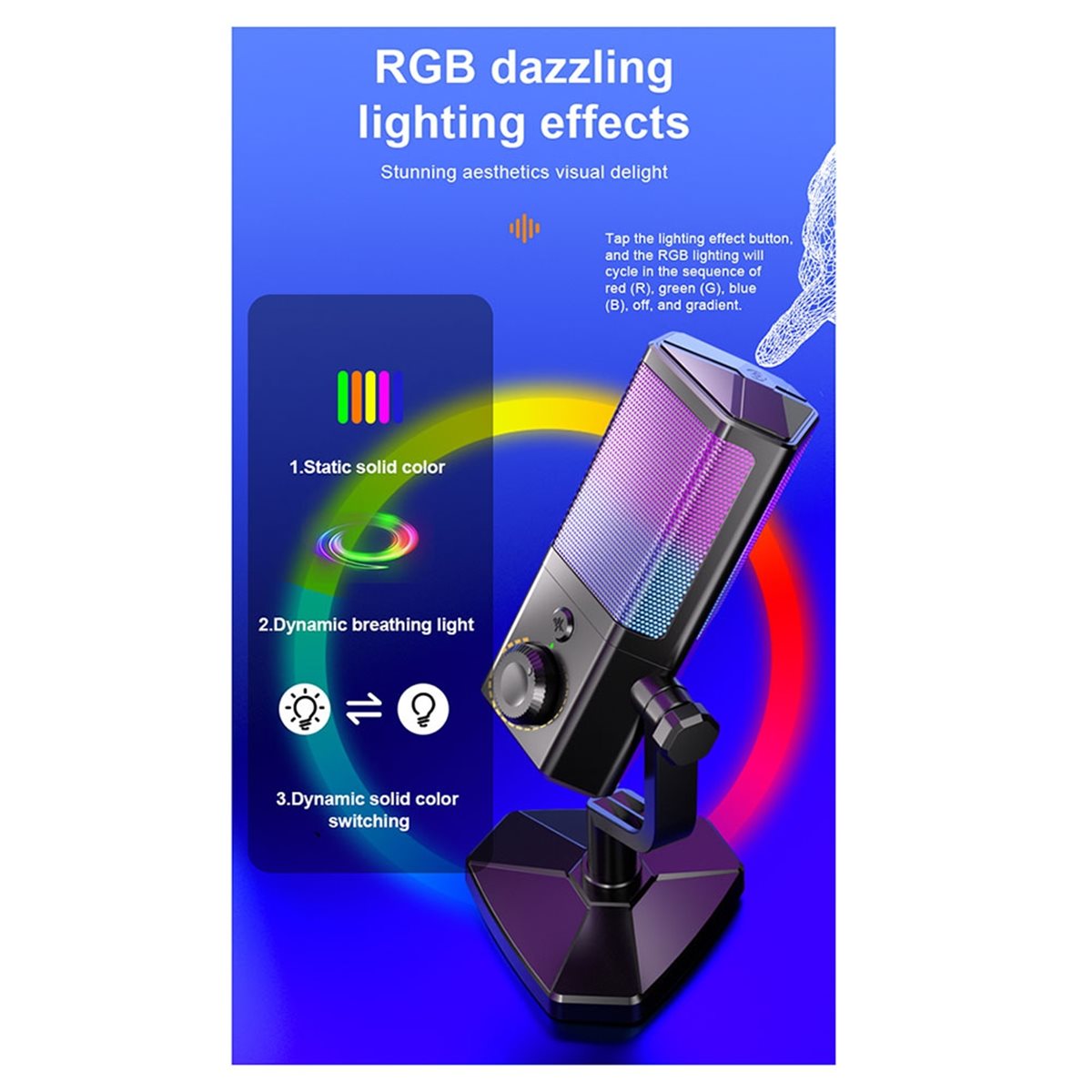 Microphone RGB pour Gaming, Es - Gaming Accessories To Buy avis et prix