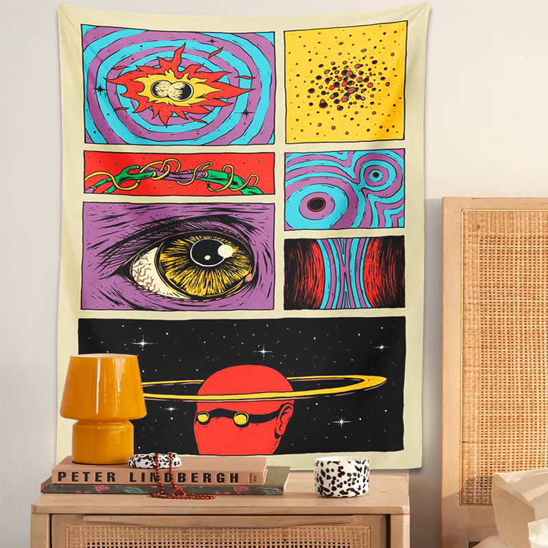 VIKAMA Tapisserie murale d'art - Vintage Gaming Accessories avis et prix
