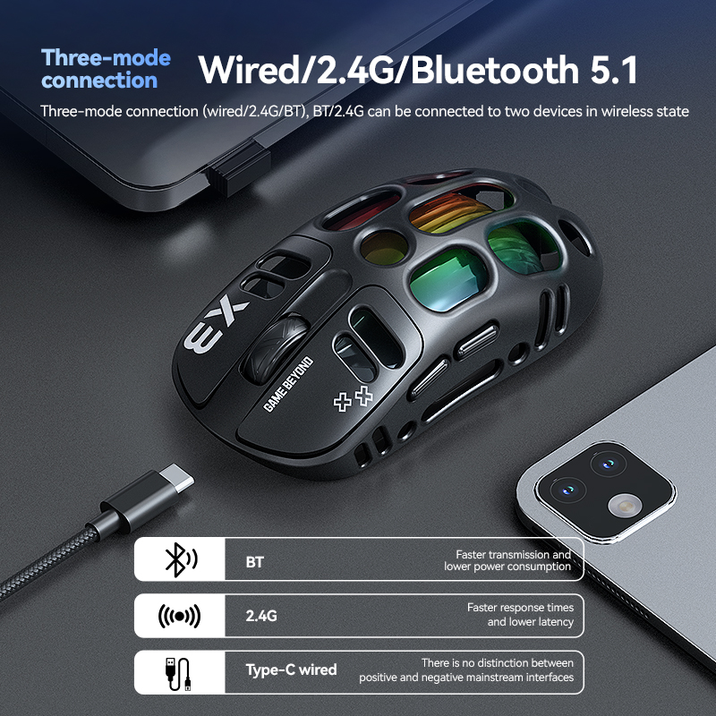 Souris de jeu T-WOLF X3 à troi - Gaming Accessories To Sell avis et prix