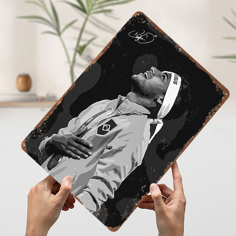 Neymar Jr. Affiche de portrait - Vintage Gaming Accessories avis et prix