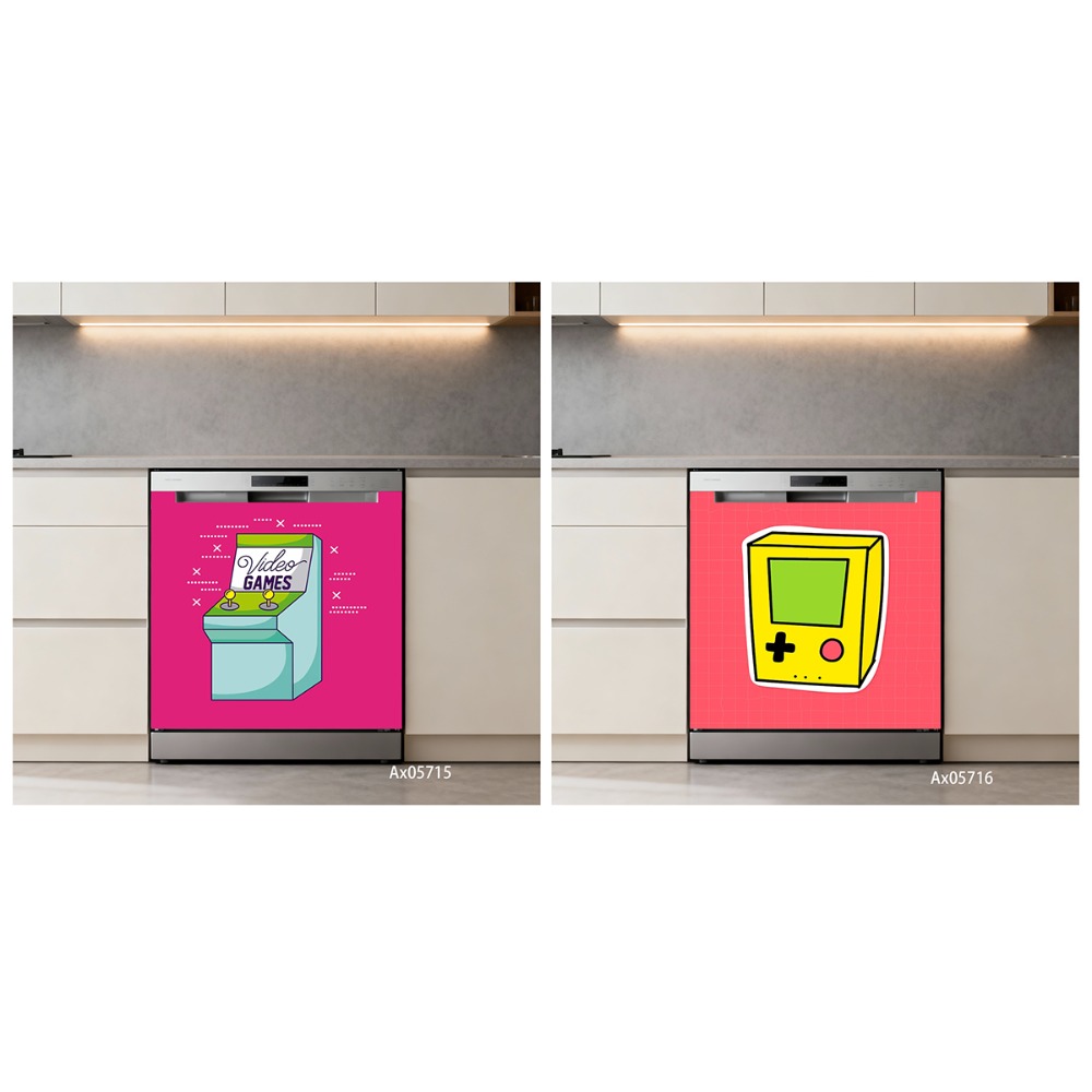 Autocollant de porte de lave-v - Vintage Gaming Accessories avis et prix